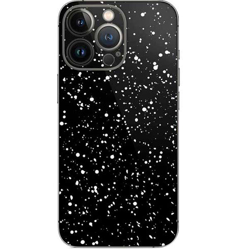 Black Speckle iPhone 15 Pro Skin
