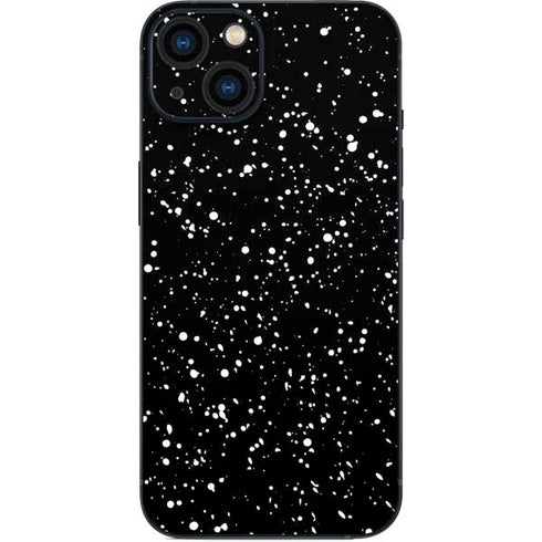 Black Speckle iPhone 14 Skin