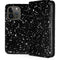Black Speckle iPhone 15 Pro Folio Case