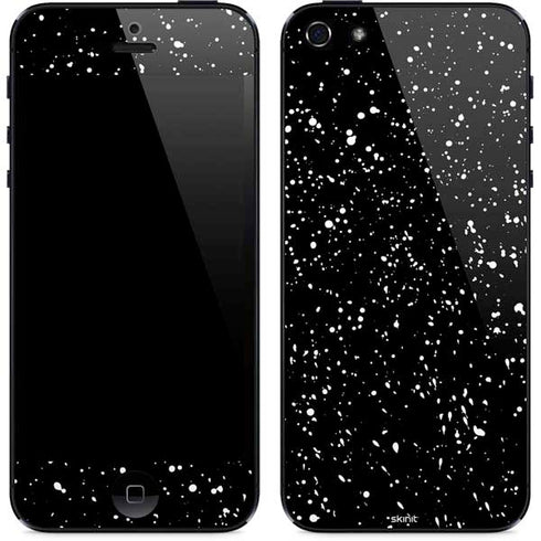 Black Speckle iPhone 5/5s/5SE Skin
