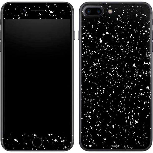 Black Speckle iPhone 7 Plus Skin