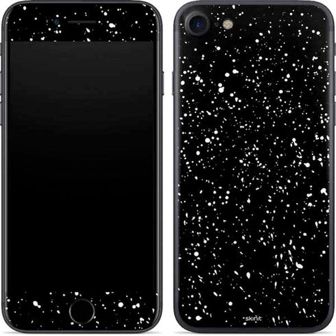 Black Speckle iPhone 7 Skin