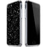 Black Speckle iPhone SE (2nd & 3rd Gen) Clear Case