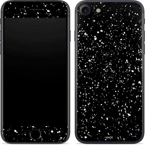 Black Speckle iPhone SE (2nd & 3rd Gen) Skin