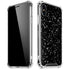 Black Speckle iPhone XS Max Clear Case