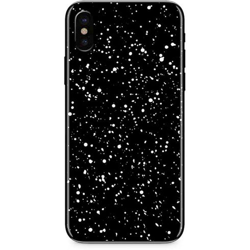 Black Speckle iPhone XS Max Skin