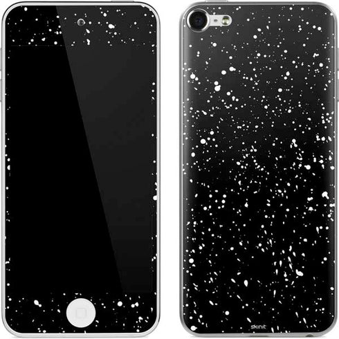 Black Speckle Apple iPod Skin