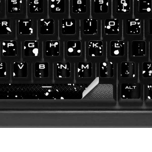 Black Speckle K95 RGB PLATINUM Mechanical Gaming Keyboard Skin