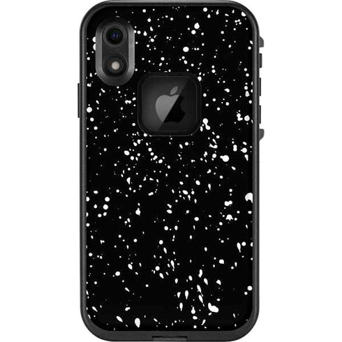 Black Speckle LifeProof Fre iPhone Skin