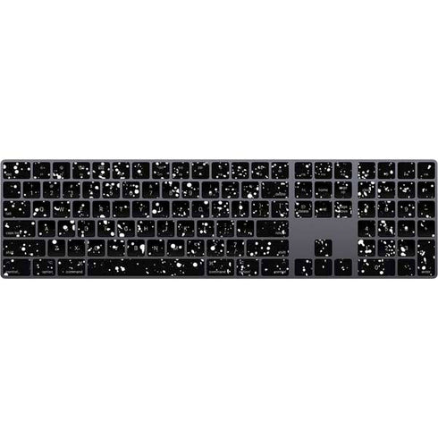 Black Speckle Magic Keyboard with Numeric Keypad Skin