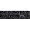 Black Speckle Magic Keyboard with Numeric Keypad Skin
