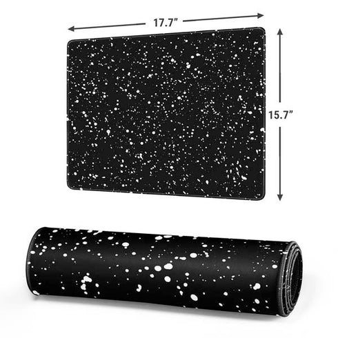Black Speckle Gaming Mouse Pad