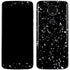 Black Speckle Moto E5 Plus Skin