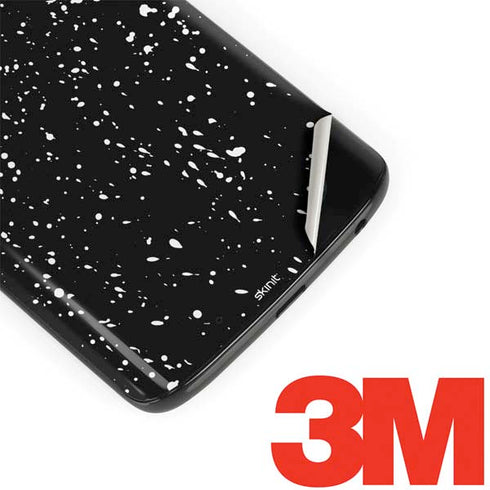 Black Speckle Moto G6 Skin