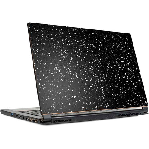 Black Speckle MSI GS65 Stealth Laptop Skin