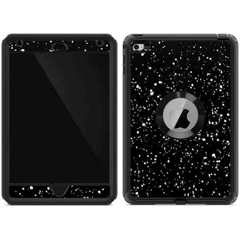 Black Speckle Otterbox Defender iPad Skin