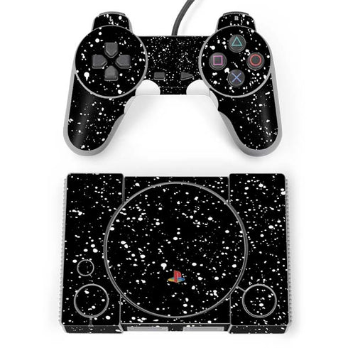 Black Speckle PlayStation Classic Bundle Skin