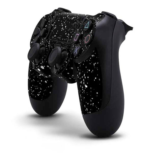 Black Speckle PS4 Controller Skin