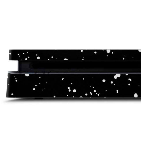 Black Speckle PS4 Slim Skin