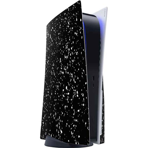 Black Speckle PS5 Console Skin