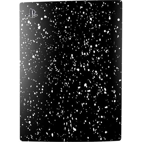 Black Speckle PS5 Console Skin