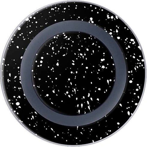 Black Speckle Wireless Charger Skin