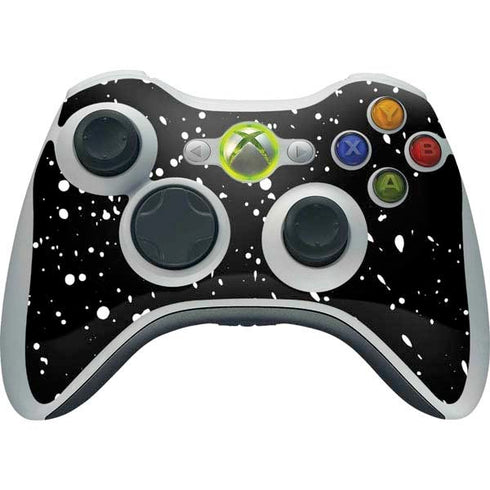 Black Speckle Xbox 360 Wireless Controller Skin
