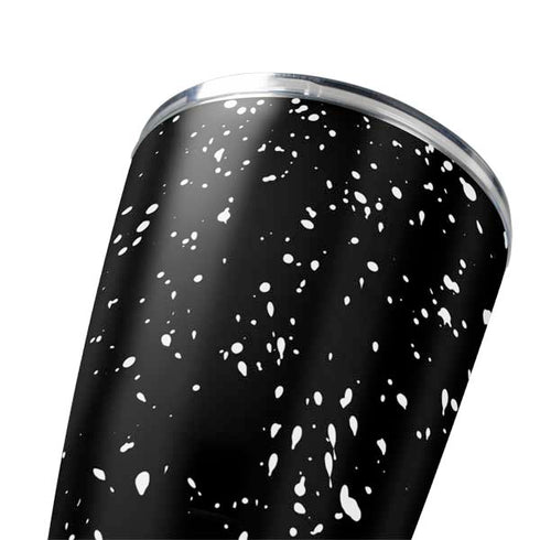Black Speckle Yeti 20oz Tumbler Skin