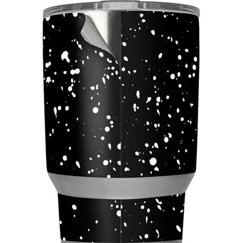 Black Speckle Yeti 20oz Tumbler Skin