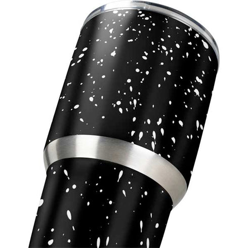Black Speckle Yeti 30oz Rambler Tumbler Skin
