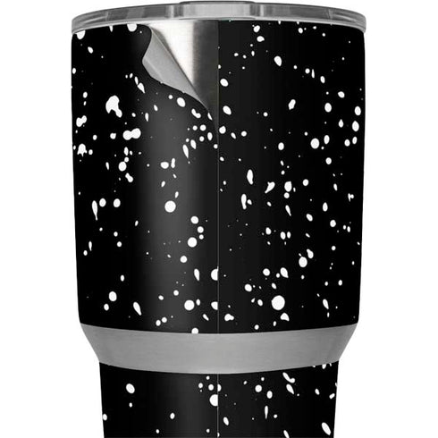 Black Speckle Yeti 30oz Rambler Tumbler Skin