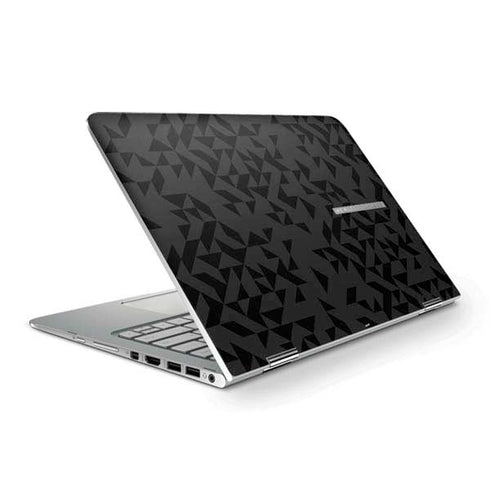 Black Geometric HP Spectre Skin