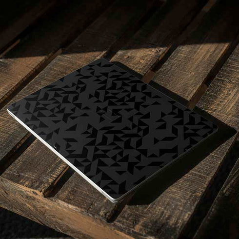 Black Geometric Surface Laptop 3 13.5in Skin