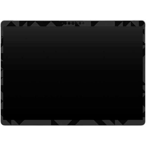 Black Geometric Surface Pro 9 Skin