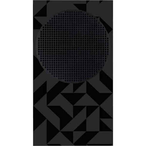 Black Geometric Xbox Series S Console Skin