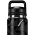 Black Geometric YETI Rambler 26oz Bottle Skin