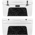 Black Geometric YETI Tundra 75 Hard Cooler Skin