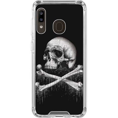 Alchemy Carta Blackbloods Bones Galaxy A30 Clear Case