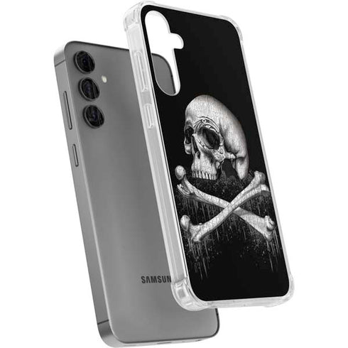 Alchemy Carta Blackbloods Bones Galaxy S24 Plus Clear Case