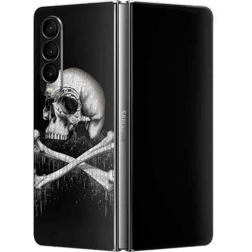 Alchemy Carta Blackbloods Bones Galaxy Z Fold4 5G Skin