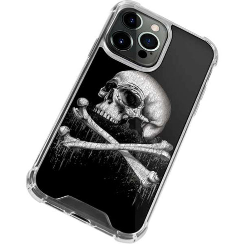 Alchemy Carta Blackbloods Bones iPhone 14 Pro Max Clear Case