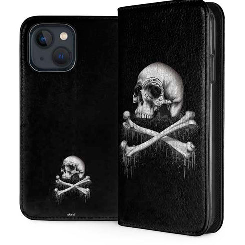 Alchemy Carta Blackbloods Bones iPhone 15 Plus Folio Case