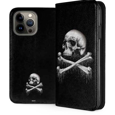 Alchemy Carta Blackbloods Bones iPhone 15 Pro Max Folio Case