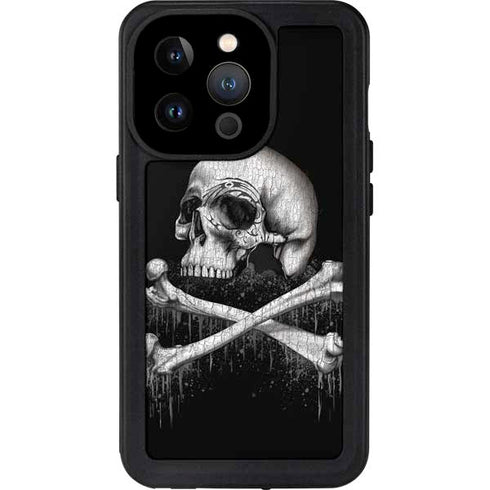 Alchemy Carta Blackbloods Bones iPhone 15 Pro Waterproof Case