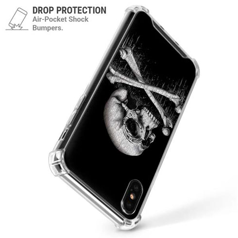 Alchemy Carta Blackbloods Bones iPhone XS Max Clear Case
