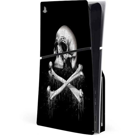 Alchemy Carta Blackbloods Bones PS5 Slim Disk Console Skin