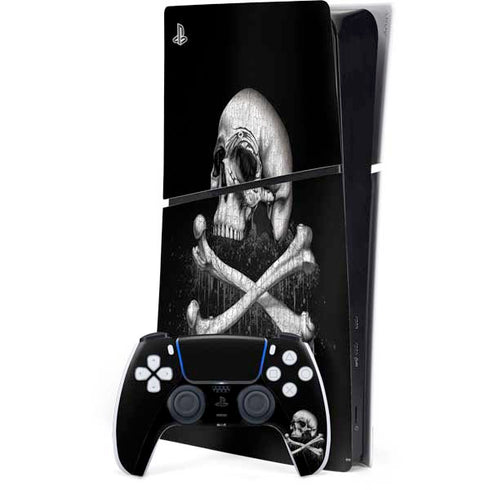 Alchemy Carta Blackbloods Bones PS5 Slim Digital Edition Console Skin
