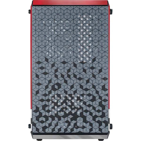 NHL Blackhawks Red Stripes Cooler Master MasterBox Q300L Mini Tower Skin