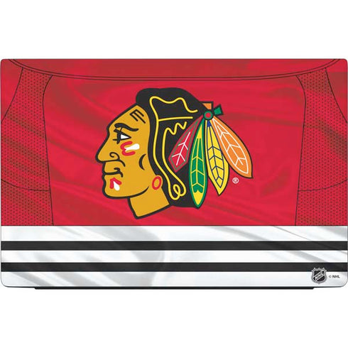 NHL Blackhawks Red Stripes Dell Vostro Skin