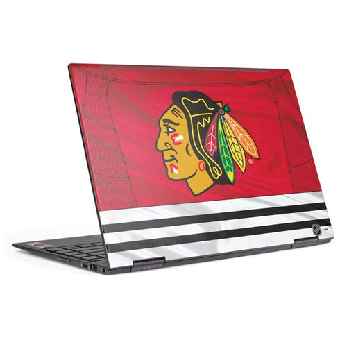 NHL Blackhawks Red Stripes HP Envy Skin